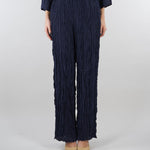 Pantalone Blu dritto con elastico in vita SP5PR004 3000 ICONA 