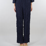 Pantalone Blu dritto con elastico in vita SP5PR004 3000 ICONA 