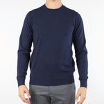 Maglia Blu in misto lana DK97001 89 DIKTAT 