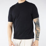 Maglia Nero in cotone con motivo chevron EM005529AF25257 FB167 EMPORIO ARMANI 