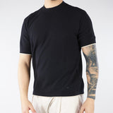 Maglia Nero in cotone con motivo chevron EM005529AF25257 FB167 EMPORIO ARMANI 