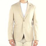 Giacca Beige monopetto