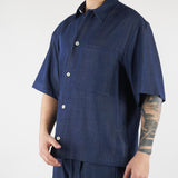 Camicia Blu Oversize effetto Denim CA3632 28 I'M BRIAN 