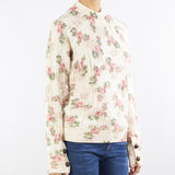Maglia Crema-Rosa con stampa a fiori RF5187MA51I P9073 BLUGIRL 