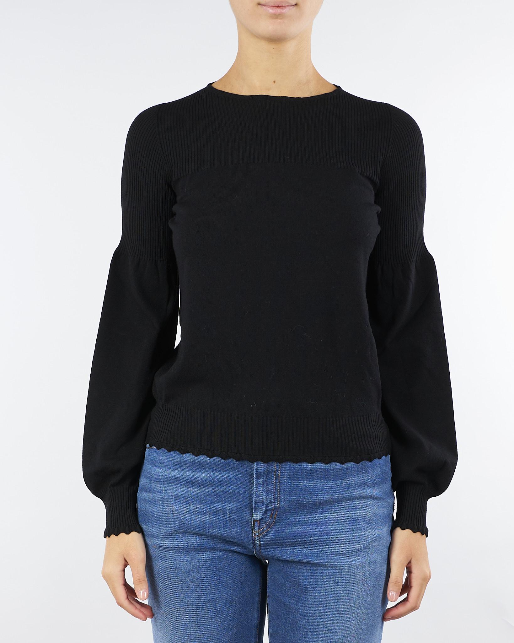 Maglia Nero con maniche ampie TP3061 6 TWIN SET 