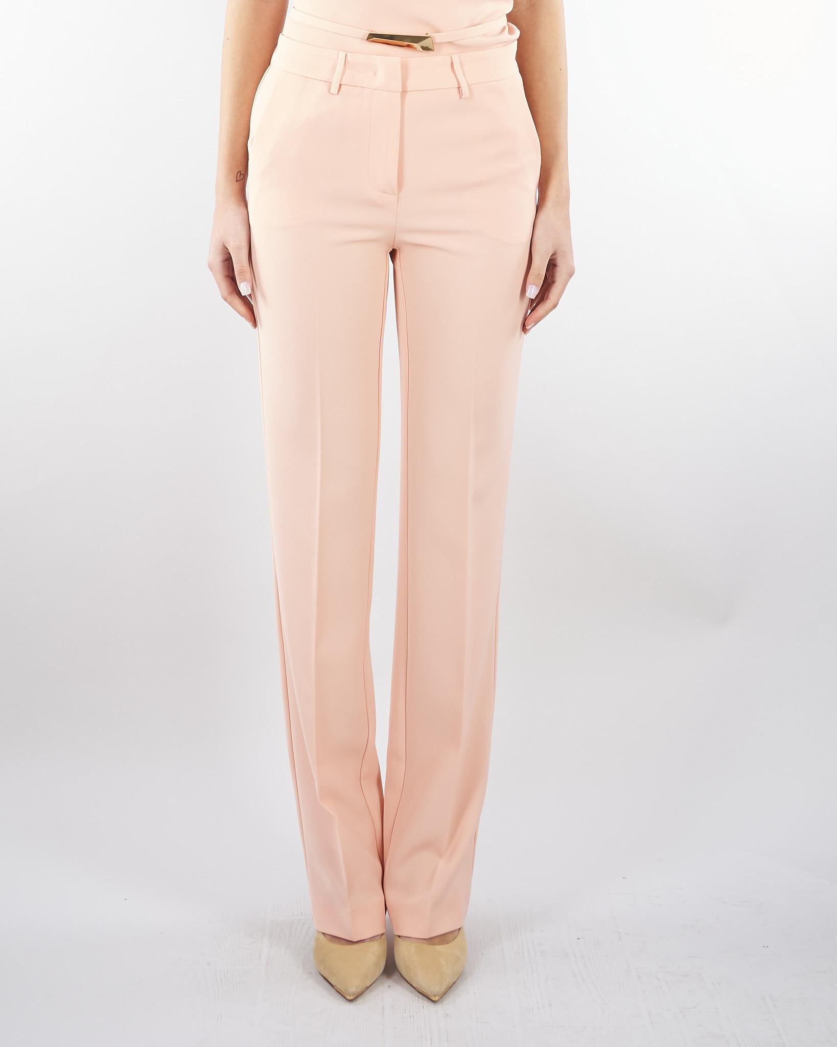 Pantalone Pesca in cady PA01802TCRP0004 V0697 SIMONA CORSELLINI 