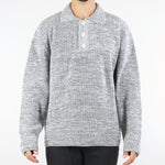 Maglia Polo Grigio Melange in lana MA3407 8 I'M BRIAN 