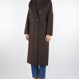 Cappotto Moro Doppiopetto Basic Lungo TF0001 69 VICOLO 