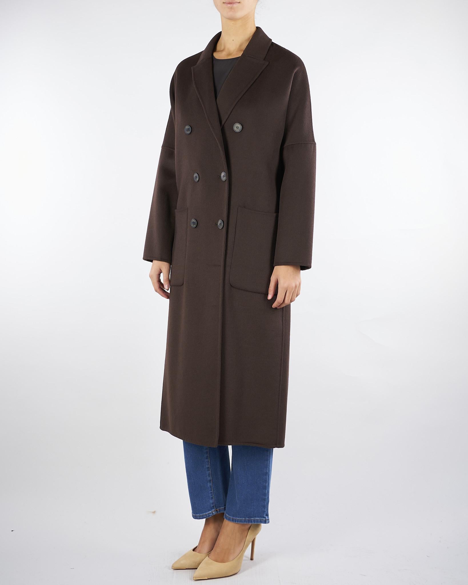 Cappotto Moro Doppiopetto Basic Lungo TF0001 69 VICOLO 