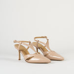 Slingback Nude in pelle 323 40 WO MILANO 