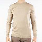 Maglia Beige in lana merinos L1MFW25266727 A039 LOW BRAND 