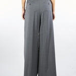 Pantalone Grigio in lana stretch ADELFI 3 MAX MARA WEEKEND 