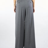 Pantalone Grigio in lana stretch ADELFI 3 MAX MARA WEEKEND 