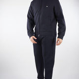 Pantalone Jogger Blu in double jersey con ricamo logo EM004542AF10013 UB118 EMPORIO ARMANI 