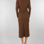 Abito Tabacco in jersey MSTSALVO 2 MAX MARA STUDIO 