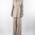 Pantalone Taupe wide leg BHPA010A 35 BOHEMIAN VI 