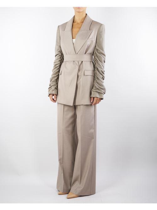 Pantalone Taupe wide leg BHPA010A 35 BOHEMIAN VI 