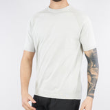 Maglia Grigio in cotone ice crèpe