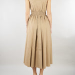 Abito Nocciola in cotone NS223 35 NO SECRETS 