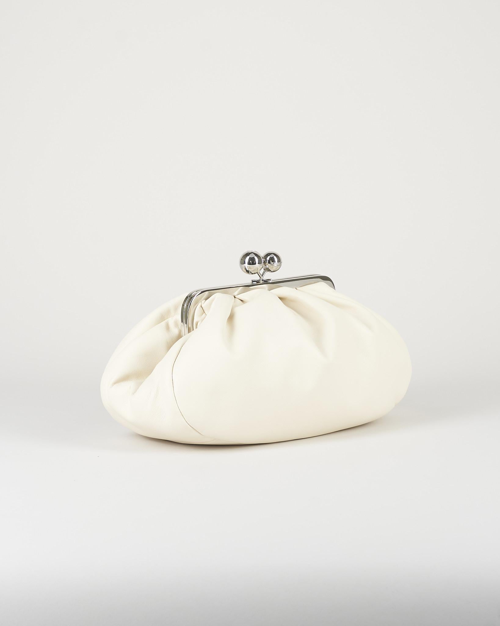 Borsa Pasticcino Bag Panna medium in montone WKACUBICO 82 MAX MARA WEEKEND 