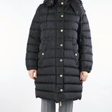 Piumino Nero slim fit in taffettà antigoccia CERBERO 4 MAX MARA WEEKEND 