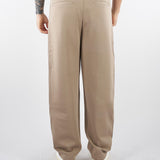 Pantaloni Beige in double jersey con banda logata EM005223AF10013 U6107 EMPORIO ARMANI 