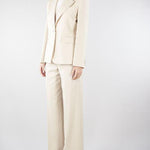 Pantalone palazzo Crema in lana stretch WKDCORONE 11 MAX MARA WEEKEND 