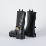 Stivaletti con cinturino e morsetto Oval T TCP192 6 TWIN SET 