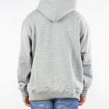 Felpa Grigio con logo e cappuccio F5PKUAHS173 101 A PAPER KID 