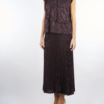 Camicia jacquard Bordeaux con fiocco RI9SB13 85 ANGELA DAVIS 