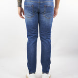 Jeans in denim con cinque tasche ROCCOVINTAGEC074D139 752 CAMOUFLAGE 