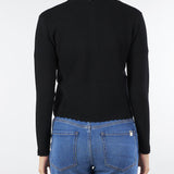 Completo Cardigan e Top Nero con ricami TP3174 6 TWIN SET 