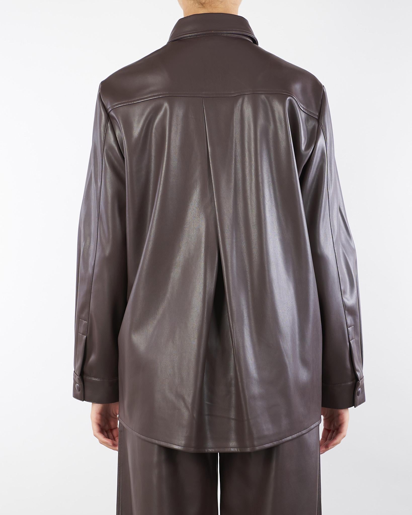 Camicia Moka in ecopelle Francis FRANCIS 650 NENETTE 