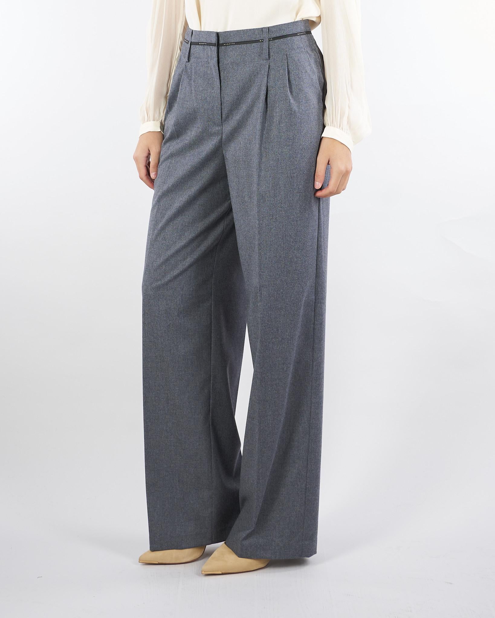 Pantalone Grigio con pences Eusebio EUSEBIO 742 NENETTE 