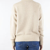 Maglia a V Beige in alpaca e cotone VISITA 2 MAX MARA WEEKEND 