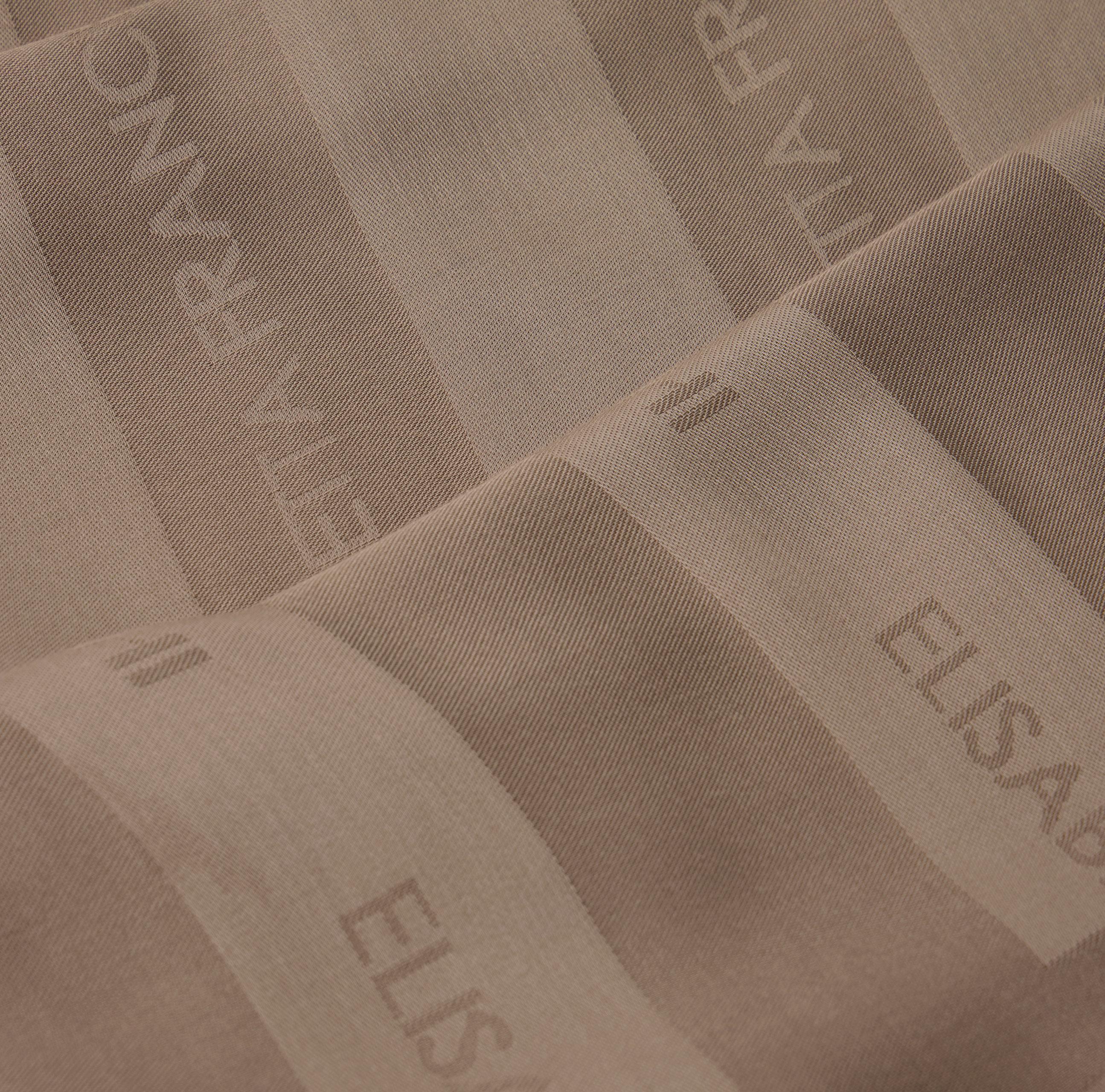 Foulard Argilla in viscosa e modal con righe jacquard SC14F61E2 229 ELISABETTA FRANCHI 