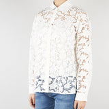 Camicia Bianco in cotone sangallo PBPACACIA 1 PENNY BLACK 