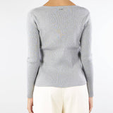 Maglia a costine con fake top No Secrets