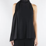 Top all'americana Nero in envers satin MLTDALMATA 2 MARELLA 