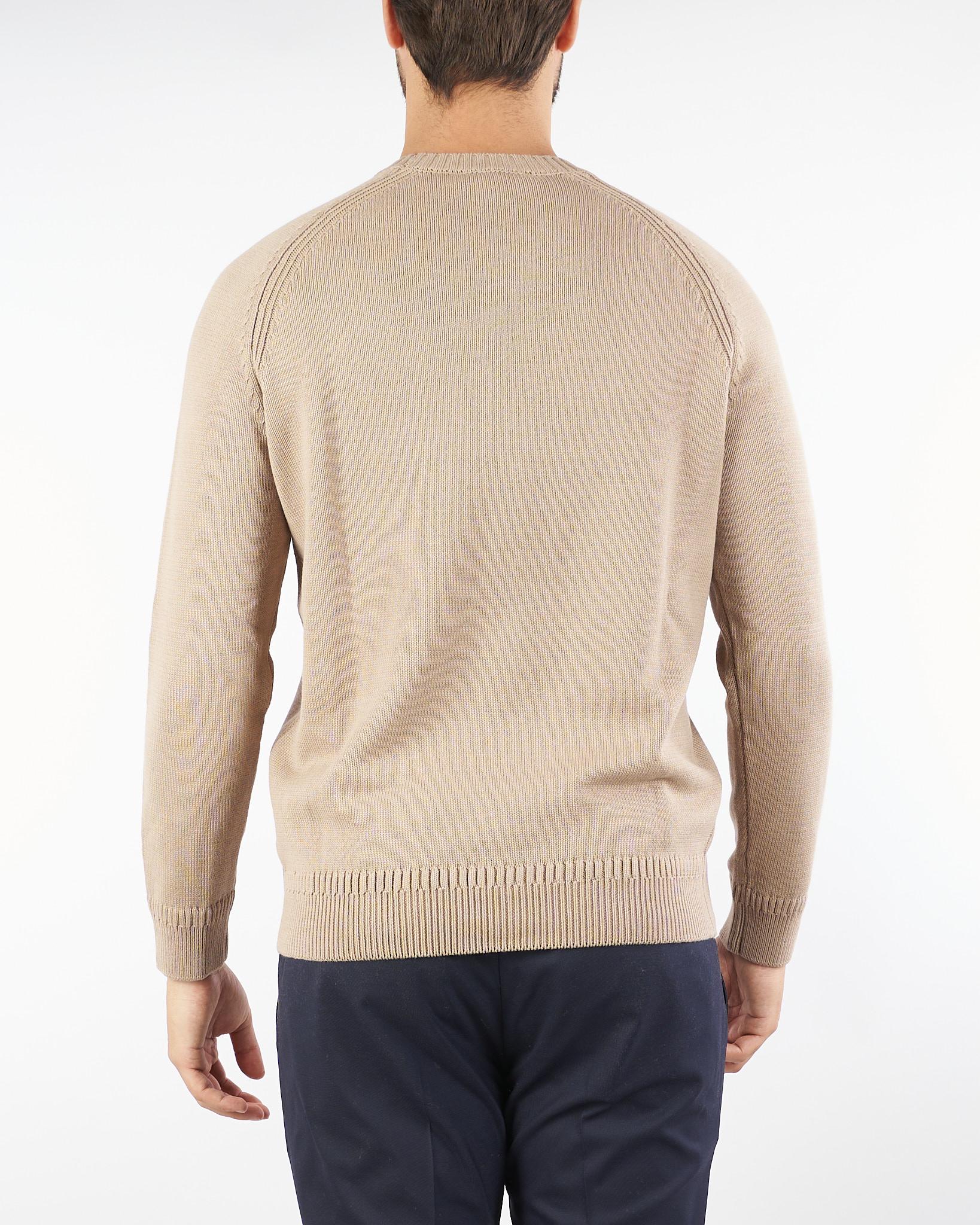 Maglia Beige in cotone caldo DK97087 30 DIKTAT 