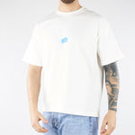 T-shirt boxy Bianco con stampa logo MAU3DICI03 01 3DICI 