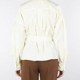 Camicia Crema in taffettà
