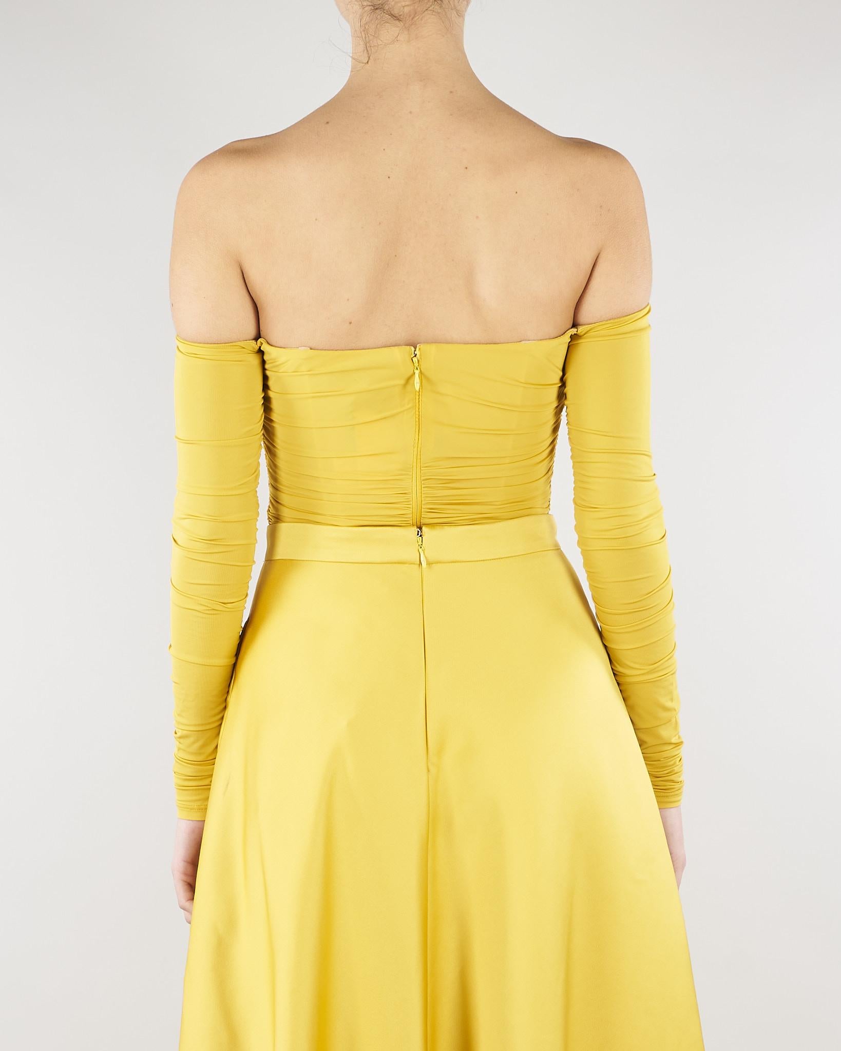 Body Sun in jersey crêpe leggero con drappeggi BO01561E2 EV4 ELISABETTA FRANCHI 