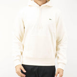 Felpa con cappuccio e logo Lacoste