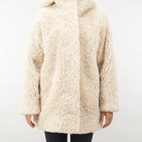 Giubbotto Lamb Hood Wom Jkt RRD