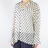 Blusa a pois Panna-Blu PBBEGREGE 1 PENNY BLACK 