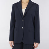 Giacca monopetto in fresco lana