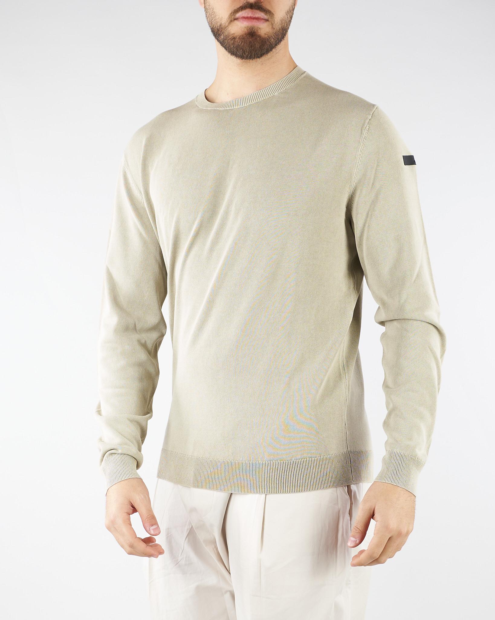 Maglia Sabbia Techno Wash Round 16 Knit 26103 85 RRD 