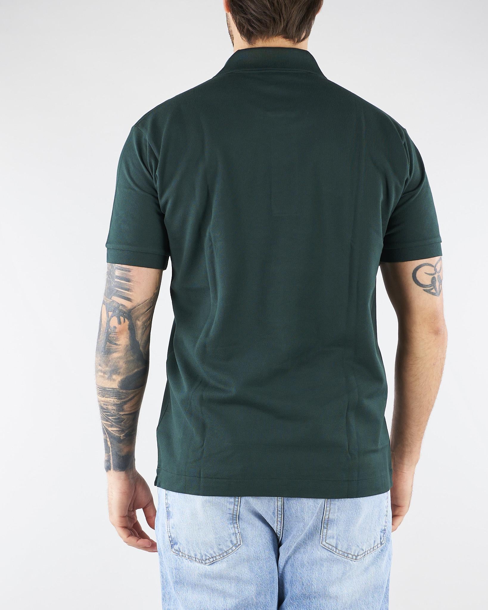 Polo Verde dal taglio classico L.12.12 Original 1212 AFK LACOSTE 