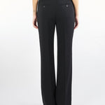 Pantalone Nero a zampa in cady ALABAMA 1 MAX MARA STUDIO 